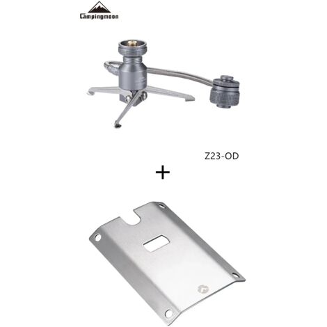 Adaptateur pour cartouche de butane sur trépied, réchaud à gaz, lampe à gaz, support de connexion pour réservoir, réchauds de cuisine portables