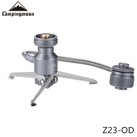 Adaptateur pour cartouche de butane sur trépied, réchaud à gaz, lampe à gaz, support de connexion pour réservoir, réchauds de cuisine portables