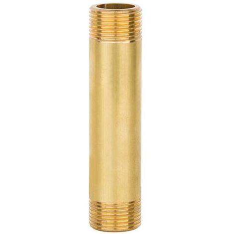 Adaptateur pour compteur d’eau en laiton, DN25 (1") x 190 mm pour compteur d’eau DN20
