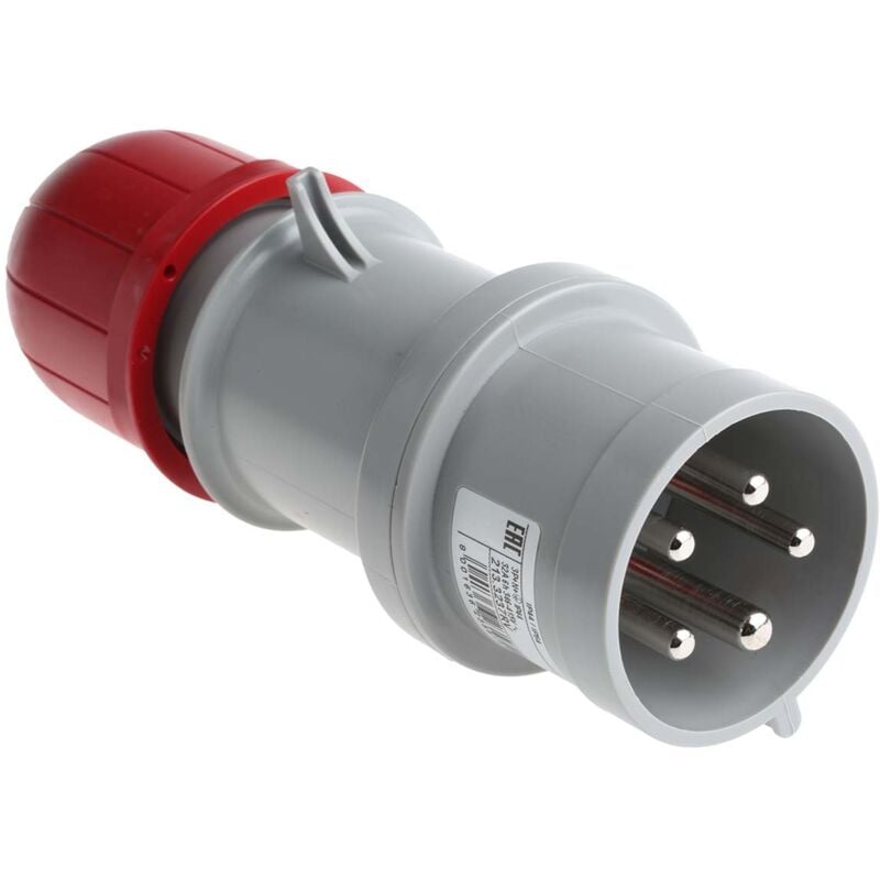 Adaptateur pour connecteur industriel Scame Mâle, 3P + n + e, 32A, 415 v, Montage sur câble ( Prix pour 1 )