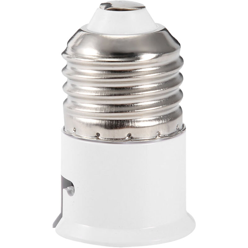 Adaptateur pour douille d'ampoule E27 à B22 Adaptateur de socle de conversion de douille