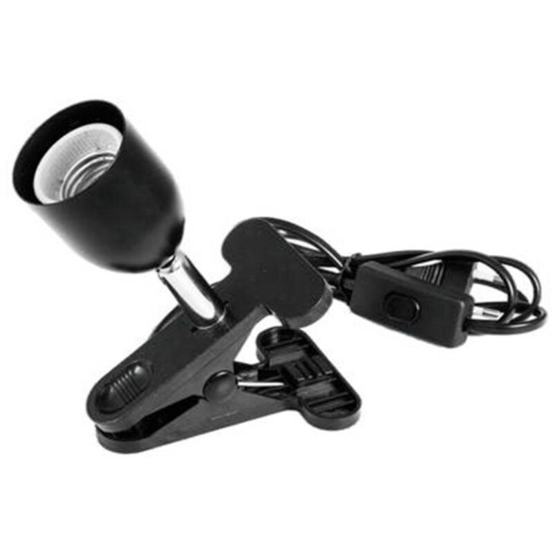 Adaptateur de culot E27 Eurolite 9460120N avec fixation par serrage, avec fiche Euro, avec interrupteur à bascule 230 v