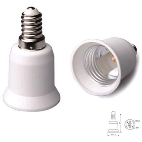 Adaptateur Pour Douille D'ampoule E27 Vers E14
