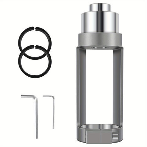 Adaptateur pour forets à trous carrés, accessoire de mortaisage en alliage d'aluminium pour perceuse à main et perceuse à colonne, forets à trous carrés de 38 à 43 mm de diamètre.