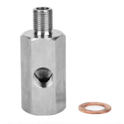 Adaptateur pour Jauge de Pression d'Huile - Té BSPP Mâle/Femelle et 1/8in NPT Femelle