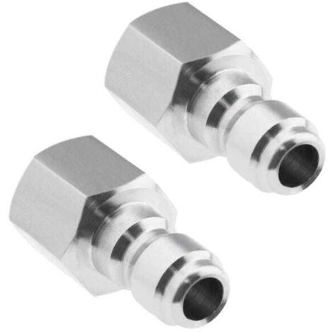 Adaptateur pour nettoyeur haute pression 42 × 16 × 15 mm, connecteur femelle NPT 1/4 pouce, raccord rapide