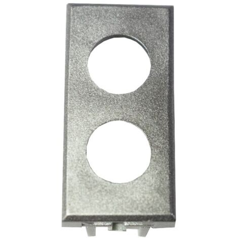 Adaptateur pour PDM00 Fracarro 2 trous Bticino Axolute gris clair HC 289739