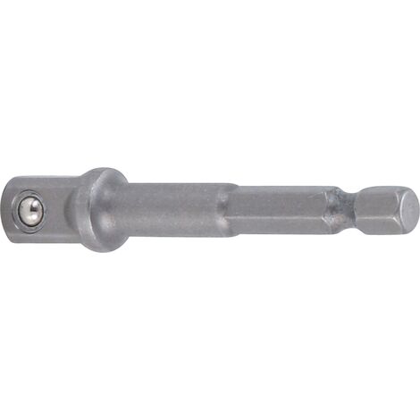 ADAPTATEUR POUR PERCEUSES EMPREINTE SIX PANS MÂLE 6,3MM (1/4'') SUR CARRÉ MÂLE 10MM (3/8'') BGS 9685-2