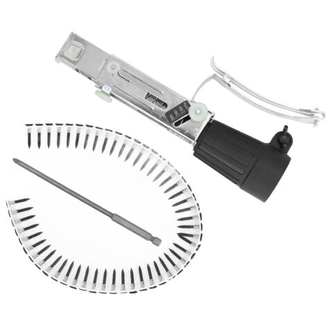 Adaptateur pour pistolet à clous électrique rechargeable, outil de serrage automatique pour vis et perçage sur bois