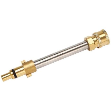 Adaptateur pour pistolet de nettoyeur haute pression avec raccord rapide femelle 1/4 pouce, compatible avec la plupart des modèles (Black & Decker).