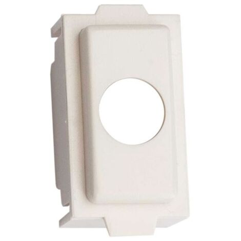 Adaptateur pour prise TV Fracarro 1 trou série Bticino Magic 280755
