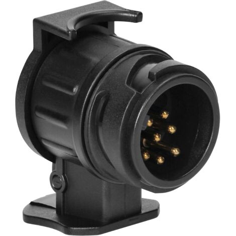 Adaptateur pour Prises de remorque 13/7 Broches 12/24 V.