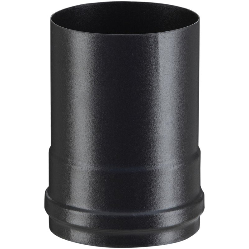Adaptateur pour raccordement poele granule Poujoulat noir dn 80mm