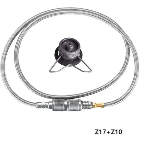 Adaptateur pour réchaud à gaz de camping, adaptateur butane, tuyau d'extension, convertisseur de réchaud fendu, tuyau de raccordement, adaptateur pour bouteille de gaz, équipement de camping, réchauds