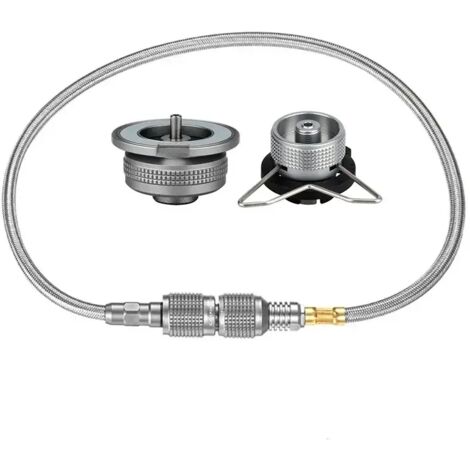 Adaptateur pour réchaud à gaz d'extérieur, tuyau d'extension, adaptateur pour réchaud à gaz, adaptateur pour bouteille de gaz, accessoires pour équipement de camping, réchauds de cuisine portables