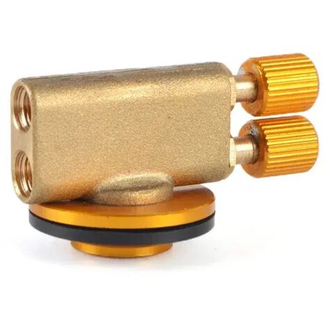 Adaptateur pour réchaud de camping à gaz, adaptateur pour bouteille de propane, valve de gonflage, brûleur à gaz double tête, kit de conversion pour réchauds de camping portables