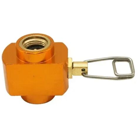 Adaptateur pour réchaud de camping/randonnée, valve de gonflage pour bouteille de gaz, joint de remplissage mutuel pour bouteille de gaz, adaptateur pour bouteille de propane de camping, réchauds de c