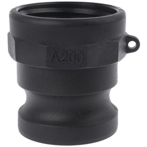 Adaptateur pour réservoir IBC à filetage grossier 2" x verrouillage à came 2", adaptateur pour tuyau d'arrosage, connecteur pour tuyau d'arrosage, remplacement de vanne pour réservoir IBC