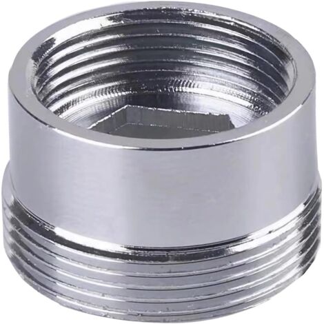 Adaptateur pour robinet M18 vers M22, adapté au raccordement d'un tuyau d'air à un robinet de cuisine