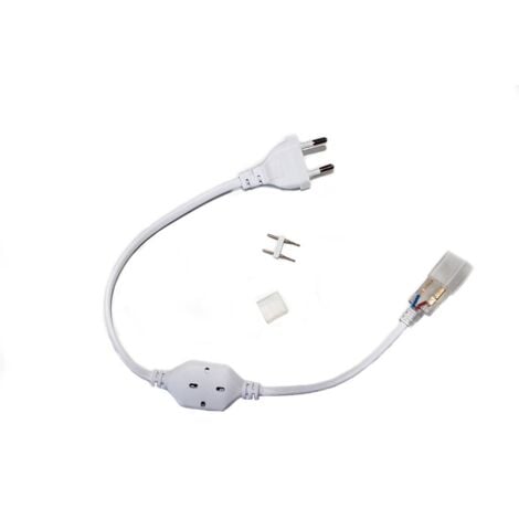 Adaptateur pour Ruban LED professionnel "néon flexible" 220V Mono Couleur