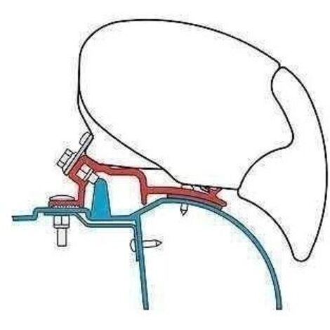 Adaptateur pour stores F 65 S kit Renault Master pour caravane et camping-car