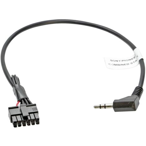 Adaptateur pour télécommande de volant 42CTPIONEERLEAD – Câble de raccordement 12 broches Microfit – Compatible Kenwood et Pioneer – ACV