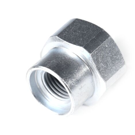 Adaptateur pour tête débroussailleuse Super Pro Tecomec. Femelle. Ø 12x1,25. Pas à gauche.