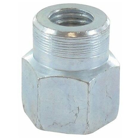 Adaptateur de tête débroussailleuse M10 x 1,25 – Femelle gauche – Compatible avec têtes 160-2148/160-2149/160-2150