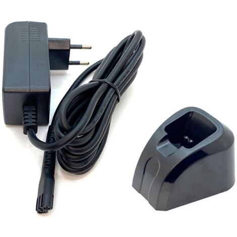 Adaptateur pour tondeuse à cheveux avec base pour rasoir/tondeuse (prise UE)