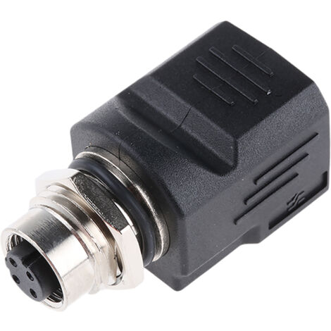 Adaptateur Prise femelle M12/prise femelle RJ45 cat. 5 Weidmuller, ports Blindé ( Prix pour 1 )
