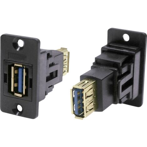 Adaptateur/prolongateur, embase femelle Port USB type A - port USB type A CP30605NX Cliff Contenu: 1 pc(s)