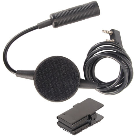 Adaptateur PTT étanche Plug and Play pour talkie-walkie Baofeng UV 5R, Kenwood TH TK Series, HYT et Wouxun-AquaForge