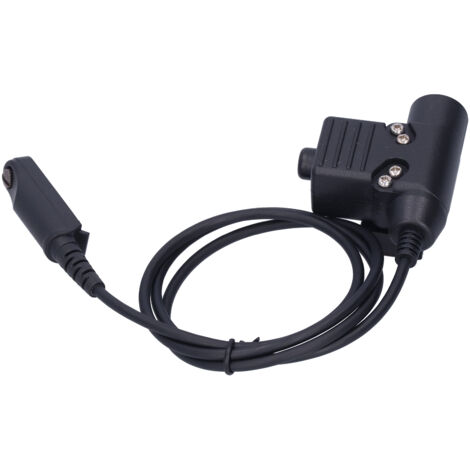 Adaptateur PTT pour Casque Radio Baofeng UV-5R UV-9R A58 UV5S GT3WP