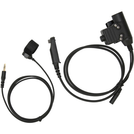 Adaptateur PTT U94 pour Radio UV-9R avec Connecteur Clavier et Compatibilité Multi-Casques
