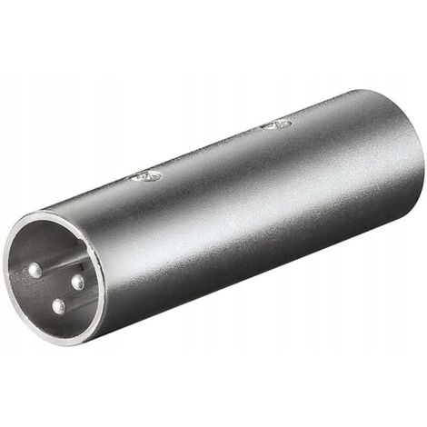 Adaptateur/Raccord XLR , Mâle-Mâle, Connecteur XLR (3 broches)  Connecteur XLR (3 broches).