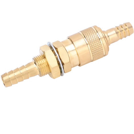 Adaptateur Rapide 8mm Refroidi à l'Eau pour Poste à Souder MIG/MAG TIG (Couleur Jaune)