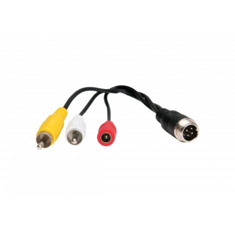 Adaptateur RCA 4 plots – Connexion audio/vidéo – Tension 220V – Indice de protection IP20 – Pour installations fixes – Antarion
