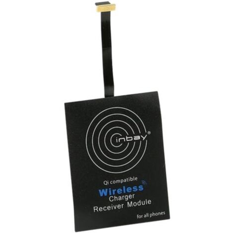Adaptateur recepteur induction micro USB vers le haut