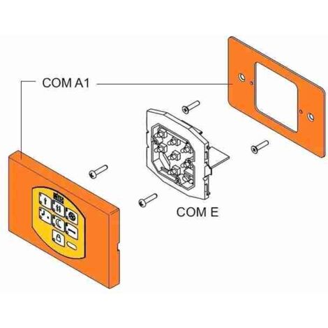 ADAPTATEUR RECTANGULAIRE 6COMA1 AS