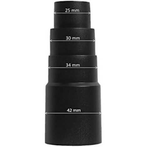 Adaptateur/réducteur pour outil aspiration poussière par exemple pour ponceuse, scie sauteuse, scie circulaire, scie circulaire de table, ponceuse vibrante, ponceuse excentrique, perceuse, etc.