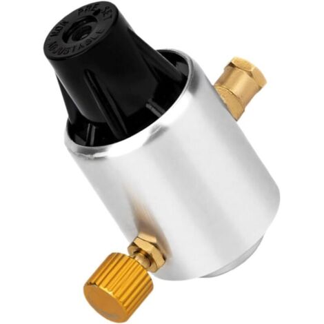 Adaptateur régulateur de gaz de camping en acier inoxydable réglable basse pression adaptateur de contrôle cartouches adaptateurs cylindres de gaz pression