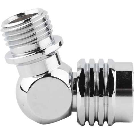 Adaptateur Régulateur Pivotant Laiton Chromé 110° pour Plongée Sous-Marine