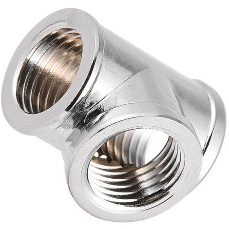 Adaptateur répartiteur en T à 3 voies fileté G1/4 pour système de refroidissement liquide PC