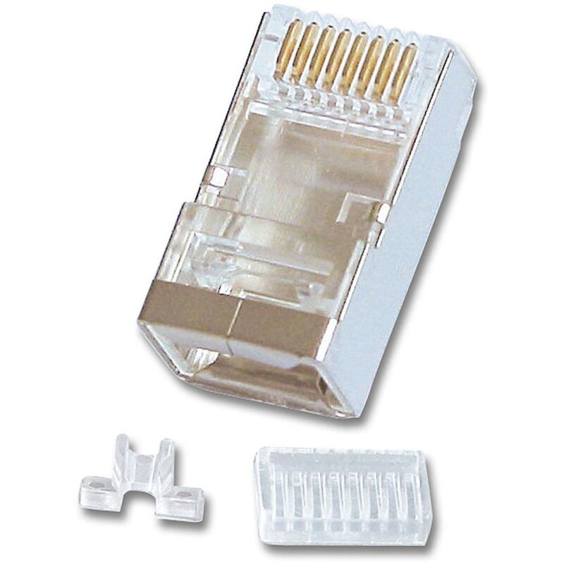Lindy - RJ45 Plug stp Cat.6 10pcs For Patch Cord crimp type