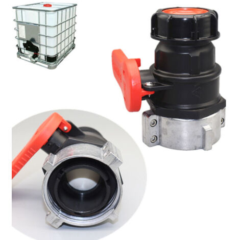 Adaptateur Réservoir IBC, Vanne Cuve Vanne pour Cuve IBC, Adaptateur IBC pour Réservoir, Robinet Cuve IBC DN50
