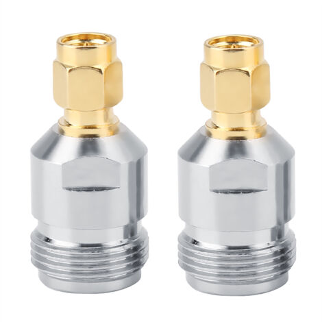 Adaptateur RF Coaxial N Femelle vers SMA Mâle - Convertisseur de Connecteur Haute Fréquence