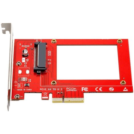 Adaptateur Riser PCIe x4 vers U.2 pour SSD NVMe, Conversion PCI Express
