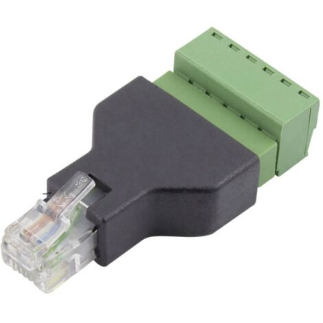 Adaptateur RJ 12 TRU COMPONENTS FL-30 RJ12 mâle, droit 1 pc(s) S335261