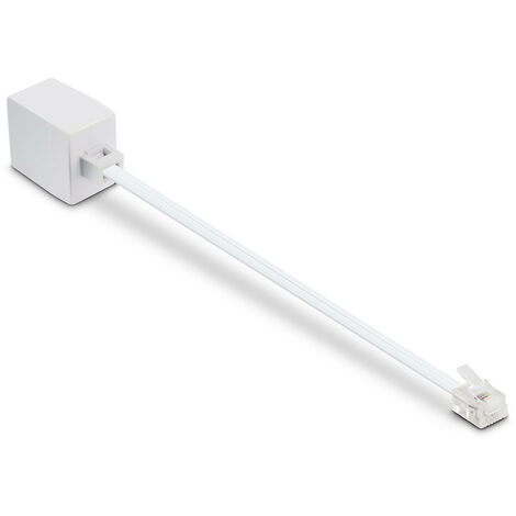 Adaptateur RJ11 mâle/RJ 45 fem.