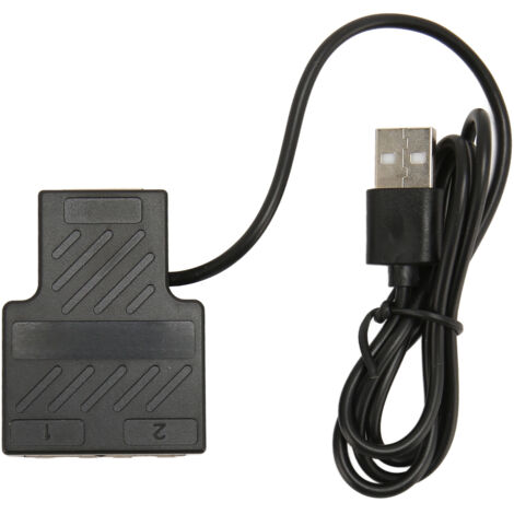 Adaptateur RJ45 1 vers 2 100 Mbps, Splitter Ethernet Plug and Play pour Câbles Cat5, Cat5e, Cat6, Cat7, Cat8, Connexion Réseau LAN